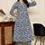 Rajnandini women's cotton jaipuri printed kurta with pant