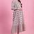 Rajnandini women's pure cotton jaipuri printed maternity gown with zipper
