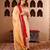 Sheeshmahal ivory chanderi silk hand embroidered suit set