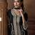 Black chinon silk free size upto 44 full stitched suits