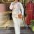 White Multicolor Embroidered Cotton Co-Ord Set 