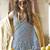 slate blue poly viscose georgette floral foil work saree