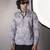 Grey cotton printed  shirt