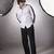 White plain cotton  shirt