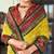 yellow poly viscose georgette lucknowi chikankari work saree