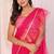 gajari Net Ready to Wear Ruffle Style Saree With Unstitched Blouse