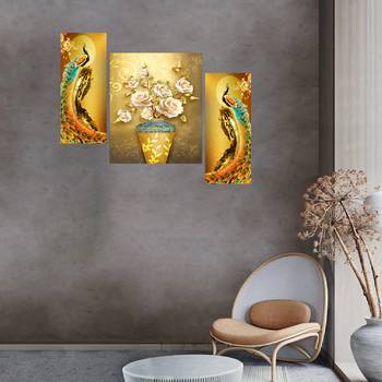 Set of 3 digital wall painting 2