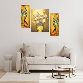 Set of 3 digital wall painting 3