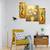 Set of 3 digital wall painting