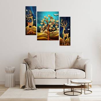 Set of 3 digital wall painting 3