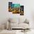 Set of 3 digital wall painting