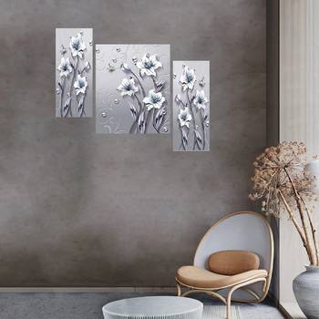 Set of 3 digital wall painting 2