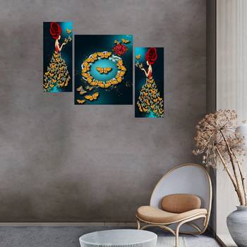 Set of 3 digital wall painting 2