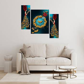 Set of 3 digital wall painting 3