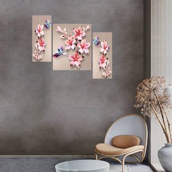 Set of 3 digital wall painting 2