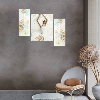 Set of 3 digital wall painting 3