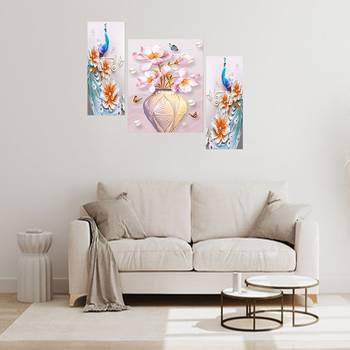 Set of 3 digital wall painting 2
