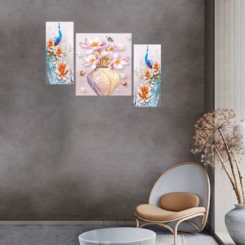 Set of 3 digital wall painting 3