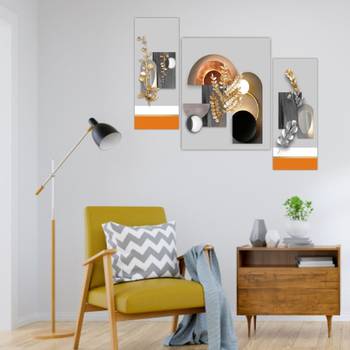 Set of 3 digital wall painting 3