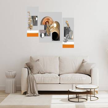 Set of 3 digital wall painting 4