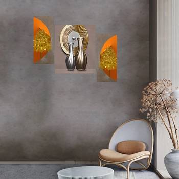 Set of 3 digital wall painting 3