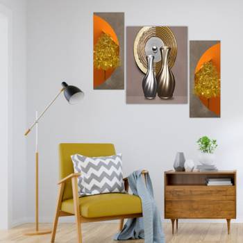 Set of 3 digital wall painting 4