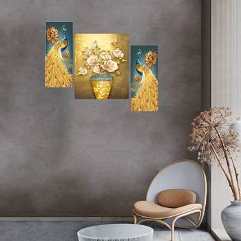 Set of 3 digital wall painting 2
