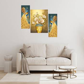 Set of 3 digital wall painting 3