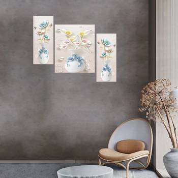 Set of 3 digital wall painting 1