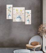 Set of 3 digital wall painting
