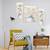 Set of 3 digital wall painting