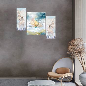 Set of 3 digital wall painting 2