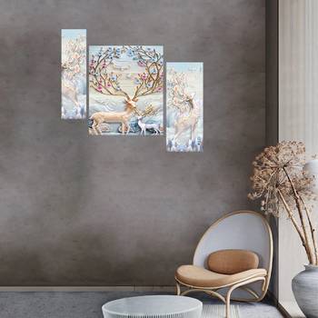 Set of 3 digital wall painting 2