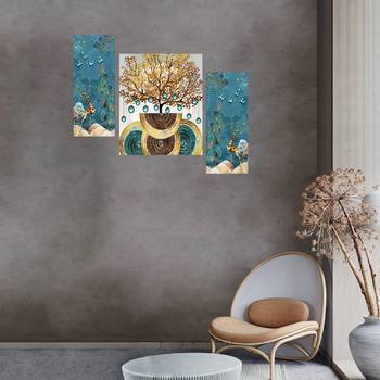 Set of 3 digital wall painting 2