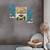 Set of 3 digital wall painting
