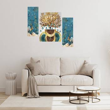 Set of 3 digital wall painting 3