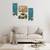 Set of 3 digital wall painting