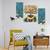 Set of 3 digital wall painting