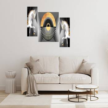 Set of 3 digital wall painting 2