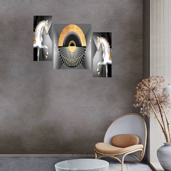 Set of 3 digital wall painting 3