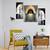 Set of 3 digital wall painting