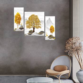 Set of 3 digital wall painting 2