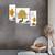 Set of 3 digital wall painting