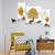 Set of 3 digital wall painting