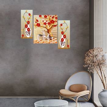 Set of 3 digital wall painting 2