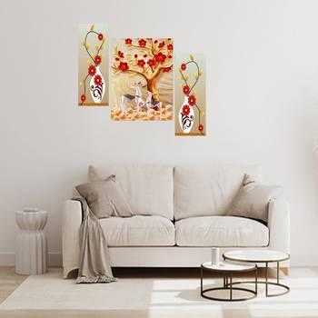Set of 3 digital wall painting 3
