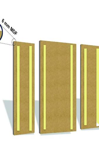 Set of 3 digital wall painting