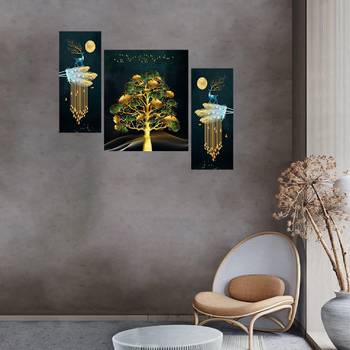Set of 3 digital wall painting 2