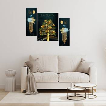 Set of 3 digital wall painting 3