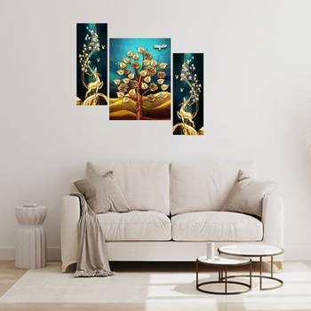 Set of 3 digital wall painting 3